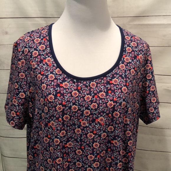 CuddlDuds Floral Flexwear Maxi Dress- Size P 1X - Picture 3 of 6